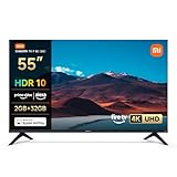 Xiaomi F, 55 Zoll (140 cm), 4K UHD, Smart TV, Fire TV, Triple Tuner DVB-C/S/S2/T/T2,HDR10, MEMC,Game...