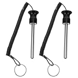 Gatuida 2 Stück Gewichtsstapelstifte: Universelle magnetische Gewichtsstapelstifte mit Zugseil für...