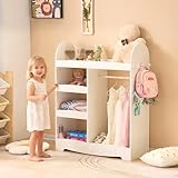LALAHO kinderkleiderschrank，kleiderschrank kinderzimmer，kleiderschrank Kinder，kindergarderobe...