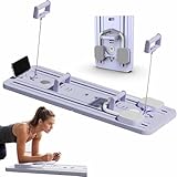 Ab Roller Trainingsgerät, Multifunktionales Bauchbrett für Ganzkörpertraining, Automatischer...