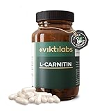 L-Carnitin Kapseln - Hochdosiert mit 340 mg L-Carnitin Tartrat pro Kapsel - Natürliche L-Form für...