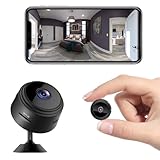 Mini Kamera 1080P Full HD WLAN Kamera Überwachung Innen Mini Überwachungskamera Live Übertragung...