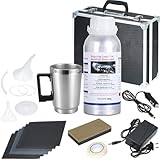 Xiaoqintedy Auto Scheinwerfer Aufbereitung Set,800g Scheinwerfer Bedampfen Set, Bedampfer...