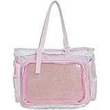Abbdbd Ita-Tasche aus japanischer Spitze, transparent, große Kapazität, Anime-Tragetasche, JK,...