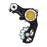 Fahrradkettenstabilisatoren mit keramisch verstärktem Führungsrad, Schnellentriegelungsklemmen...