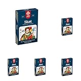 ASS Altenburger FSC Skat Leinen, französisches Bild in Faltschachtel, White (Packung mit 5)
