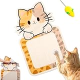 Kratzbrett für Katzen, Krallenmatte für Katzen im Innenbereich – interaktives Spielzeug zur...