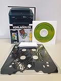 SPP345 - Kleines PVC Kartendrucker Starterpack Alles drin Kartenschublade inkl. 10 Inkjet PVC Karten...