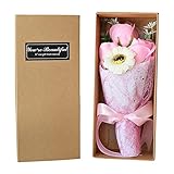 Seifenblumenstrauß – Box mit Rosen mit Seife, künstlicher Rosenstrauß Seife, Geschenk, duftende...