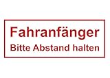 Aufkleber Fahranfänger Auto Anfänger Car Sticker Hinweis Bitte Abstand halten Schild...