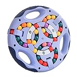 GERUI Rotierender Fingerwürfel Intelligenz Spiele, IQ Game Magic Bean Rotating Cube Spielzeug,...