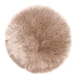 Teppich Wölkchen Schaffell Lammfell Imitat, Fellteppich, Kunstfell Teppich | Fell Sitzkissen...