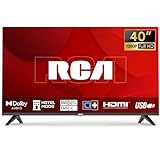 RCA Fernseher 40 Zoll (100 cm) Full HD LED TV Triple Tuner (DVB-T/T2-C-S/S2) Fernseher mit Dolby...