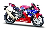 Maisto Honda CBR 1000RR-R Fireblade: Motorradmodell im Maßstab 1:12, mit Federung und ausklappbarem...