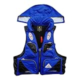 Generisch Schwimmweste für Herren und Damen zum Meeresangeln, Taschenfunktion, abnehmbar, zum...