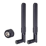 BINGFU Dualband WLAN Antenne 2,4/5,8 GHz 8 dBi SMA-Stecker Antenne (2er-Pack) für Drahtlose Vedio...