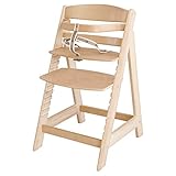 roba Treppenhochstuhl Sit Up III - Mitwachsender Baby Hochstuhl - ab 6 Monaten - Kinderhochstuhl aus...
