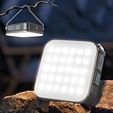 Quntis LED Campinglampe, Camping Laterne Ultra Hell 1000 Lumen (Solar/USB Aufladbar) Zeltlampe...