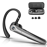 Bluetooth Headset V5.4 Wireless Freisprech Telefon mit CVC 8.0 und ENC Dual Mikrofon, Bluetooth...