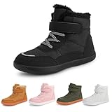 Deedlite Barfussschuhe Kinder Winter Wasserdicht, Barfussschuhe Kinder Winter Herbst, Barfußschuhe...