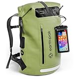 Earth Pak Summit wasserdichter Rucksack, Backpack mit leistungsstarkem Reißverschl 35Luss und...