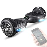 Bluewheel 6,5' Premium Hoverboard HX310s – Elektroboard mit LED, Bluetooth Lautsprecher, starker...