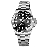 LN LENQIN Herrenuhren 30M Wasserdicht Edelstahlband Uhr für Männer Quarz Analog Uhren Herren Luxus...