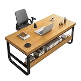 HJYryhyfddply Schreibtisch Bürotisch Gaming-Schreibtisch mit Stauraum, Schreibtisch for Heimbüro,...