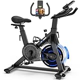 [UPGRADE] Heimtrainer Fahrrad mit APP, CHAOKE Hometrainer Fahrrad, Leises, Stufenlos Einstellbares...