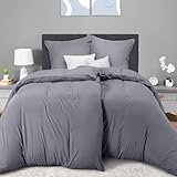 Utopia Bedding Bettwäsche 135x200 4teilig - Mikrofaser 2 Bettbezug 135x200 cm + 2 Kissenbezüge...