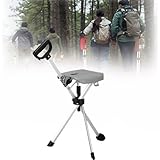 Gtharxology Gehstock Mit Sitz Faltbar Leicht 3-Beinig Sitzstock/Stuhl Für Senioren...