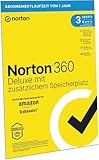 Norton 360 Premium Amazon Exklusiv* | Antivirus Software | 3 Geräte | 1 Jahr | Aktivierungscode in...