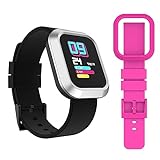 iTOUCH Flex Smartwatch mit extra Lünette und Band - Herzfrequenz, Gewohnheits- und...