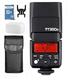 Godox TT350N TTL Speedlite TTL Kamera Blitzgerät GN36 2.4G HSS 1/8000s Kompatibel für Nikon D7100...
