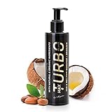 Natürliche Solarium-Lotion MegaTan Max-Turbo mit Bronzer 160ml | Dunkler Bräunungsbeschleuniger...