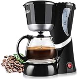 Kaffeevollautomat American Drip Coffee Maker - Anti-Dry Geeignet Für Büro Und Zuhause Senden Sie...