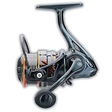 Robinson Angelrolle Tactica 2000 - Frontbremse, 8 Kugellager, Duraluminium-Spule, 5.2:1 - Ideal für...