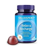 Valdispert Relax & Recharge, Nahrungsergänzungsmittel für Mental- und Entspannung, Folsäure und...