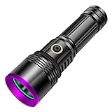 30W 365nm UV Taschenlampe USB Aufladbar Schwarzlicht Taschenlampe UV Lampe Haustier Urin Detektor...