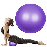 flintronic Gymnastikball Kleiner Pilates-Ball, 25cm Soft Yoga Ball, mit aufblasbarem Strohhalm,...