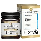 MANUKA DOCTOR | MGO 540+ Manuka Honig Monofloral | 250g | 100% Reiner Neuseeland Honig |...
