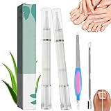 2 Stück Nail Care,mit Nagelfeile,Nagelpflegestift,Nagelöl Stift,Health nail care,Nagel Ernährung...