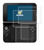 BROTECT (2 Stück Schutzfolie für Nintendo 3DS XL SPM7800 Displayschutz Folie Ultra-Klar