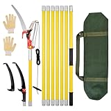 Teleskop Astsäge, Astsäge Mit Teleskopstiel 8m Höhenverstellbar 2,24m-8,24m Astsäges Teleskop...