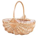Rattan Korb Mit Griff Design,Rattan Aufbewahrungskorb - Box Für Outdoor-Treffen Schulparty Outdoor...