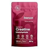 Intenson Creatin Monohydrat Erdbeere-Wassermelone, 520 g, 130 Portionen, Aromatisiertes...