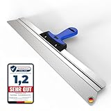 BACHSAM® Made in Germany hochwertiges Flächenspachtel 600mm breit - Profi Fassadenspachtel zum...