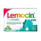 Lemocin ProHYDRO Lutschtabletten mit Limette-Menthol-Geschmack für Hals und Rachen - für...
