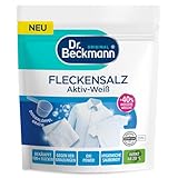 Dr. Beckmann Pulver, Fleckensalz Aktiv-Weiß | für weißere Wäsche | wirkt gegen mehr als 100...