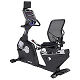 MAXXUS Ergometer 90R Pro - Liegend, bis 150 kg, mit LED Display, Pulsmesser, für Zuhause, Büro, 12...